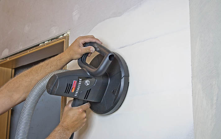 Der Eibenstock Trockenbauschleifer ETS 25 ist besonders leicht, handlich und überaus leistungsstark.